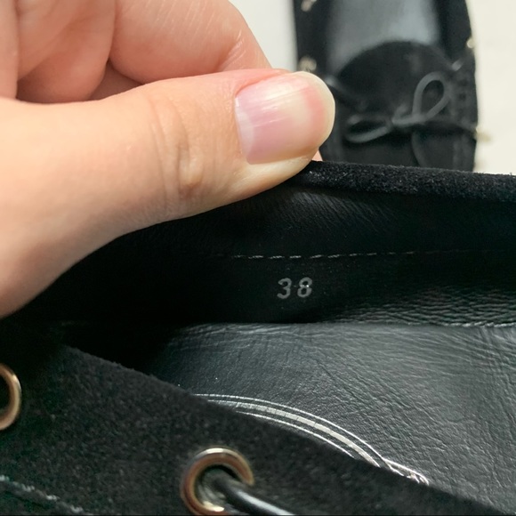 Tod's GOMMINO DRIVING SHOES black suede 38 - Picture 3 of 8